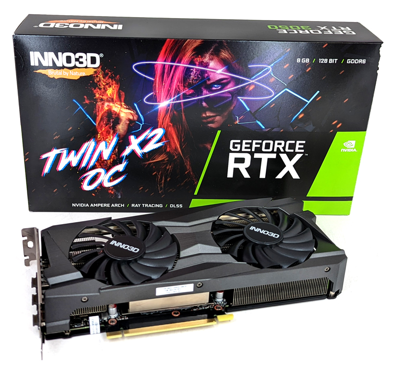 INNO3D RTX 3050 Twin X2 OC im Test