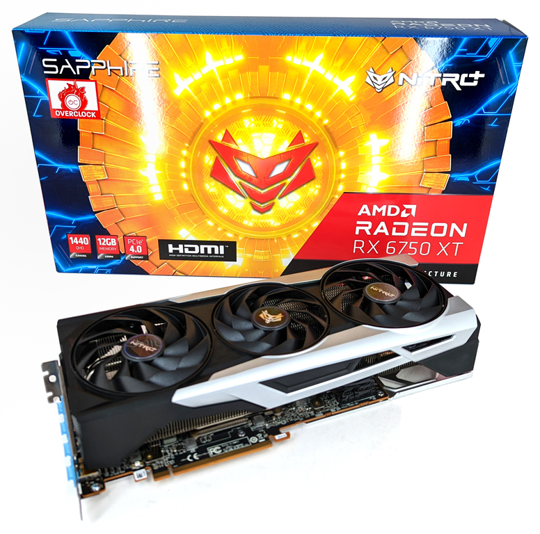 Sapphire NITRO+ Radeon RX 6750 XT im Test.