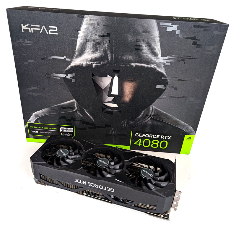 KFA2 GeForce RTX 4080 SG 16 GB im Test