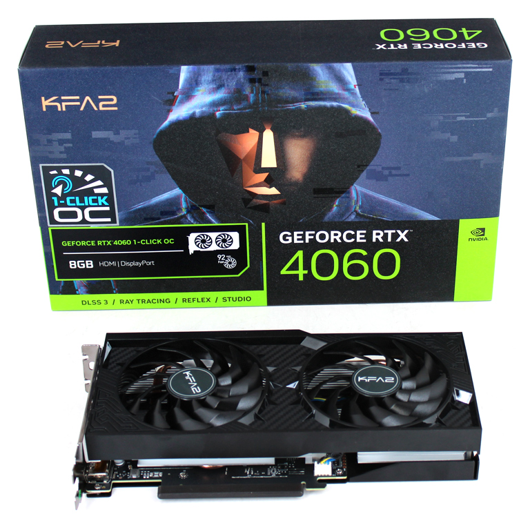 KFA2 RTX 4060 1-Click OC 2X im Test