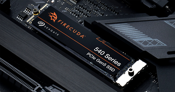 Seagate FireCuda 540 2 TB Gen5 SSD im Test