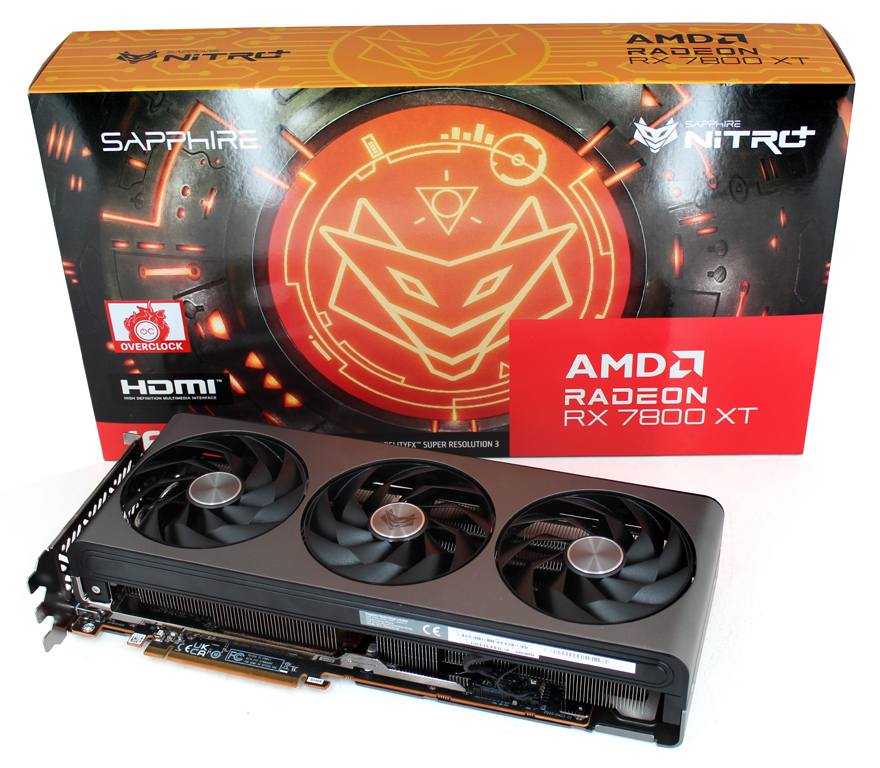 Sapphire NITRO+ Radeon RX 7800 XT im Test.