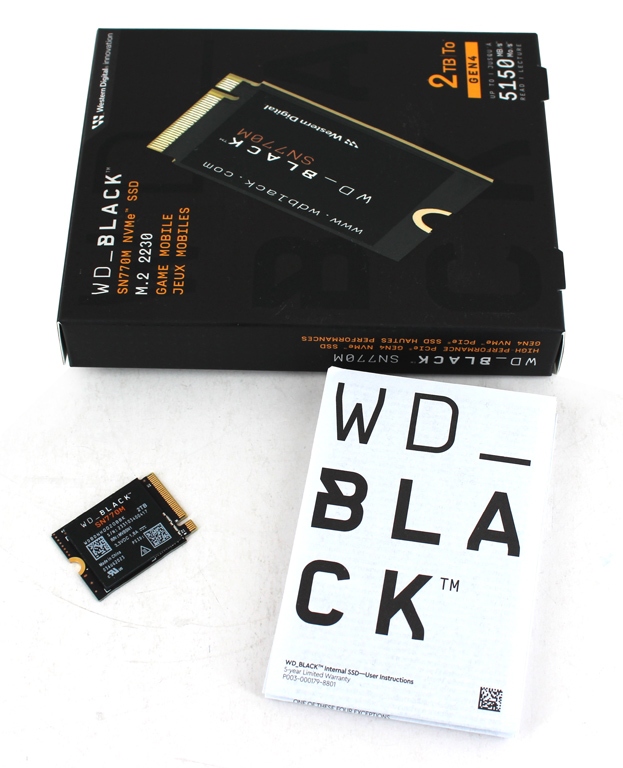 Western Digital WD_BLACK SN770M 2 TB im Test.