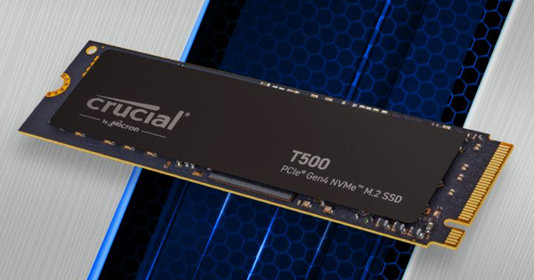 Crucial T500 NVMe SSD mit 2 TB im Test