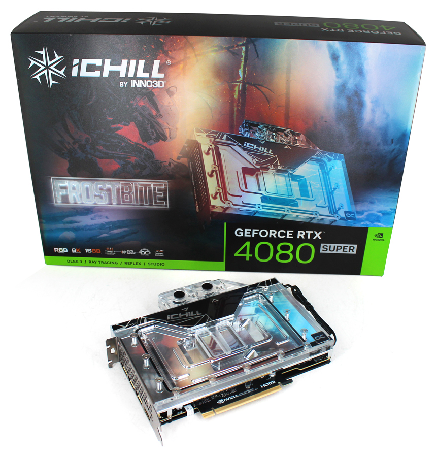 INNO3D GeForce RTX 4080 SUPER iCHILL Frostbite im Test.