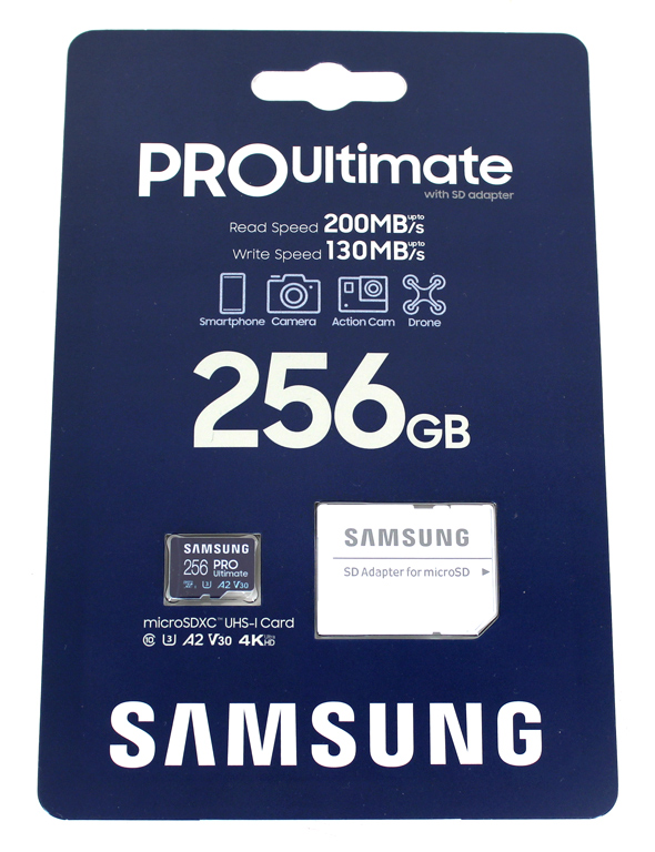 Samsung PRO Ultimate microSDXC im Test.