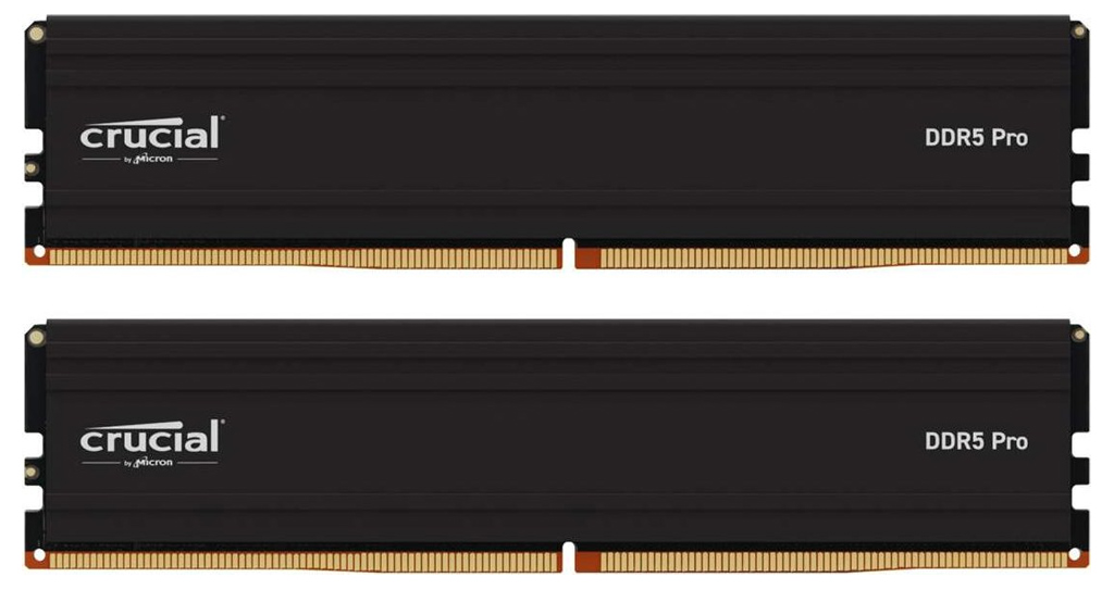 Die Crucial Pro DIMM-Module mit 48 GB dienten als Basis für unsere Tests.