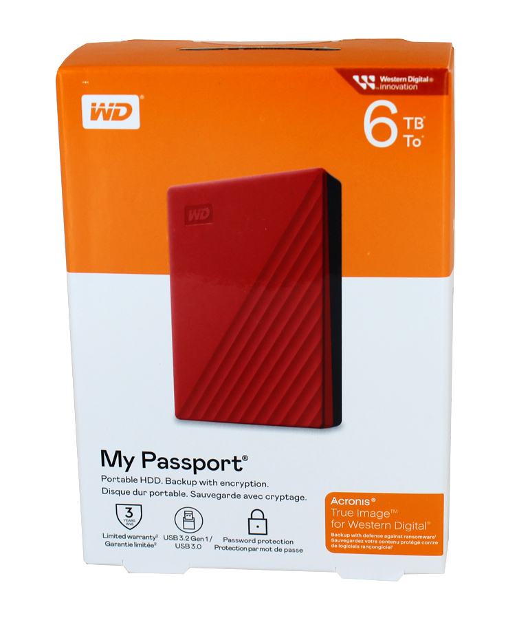 Western Digital WD My Passport 6 TB im Test.