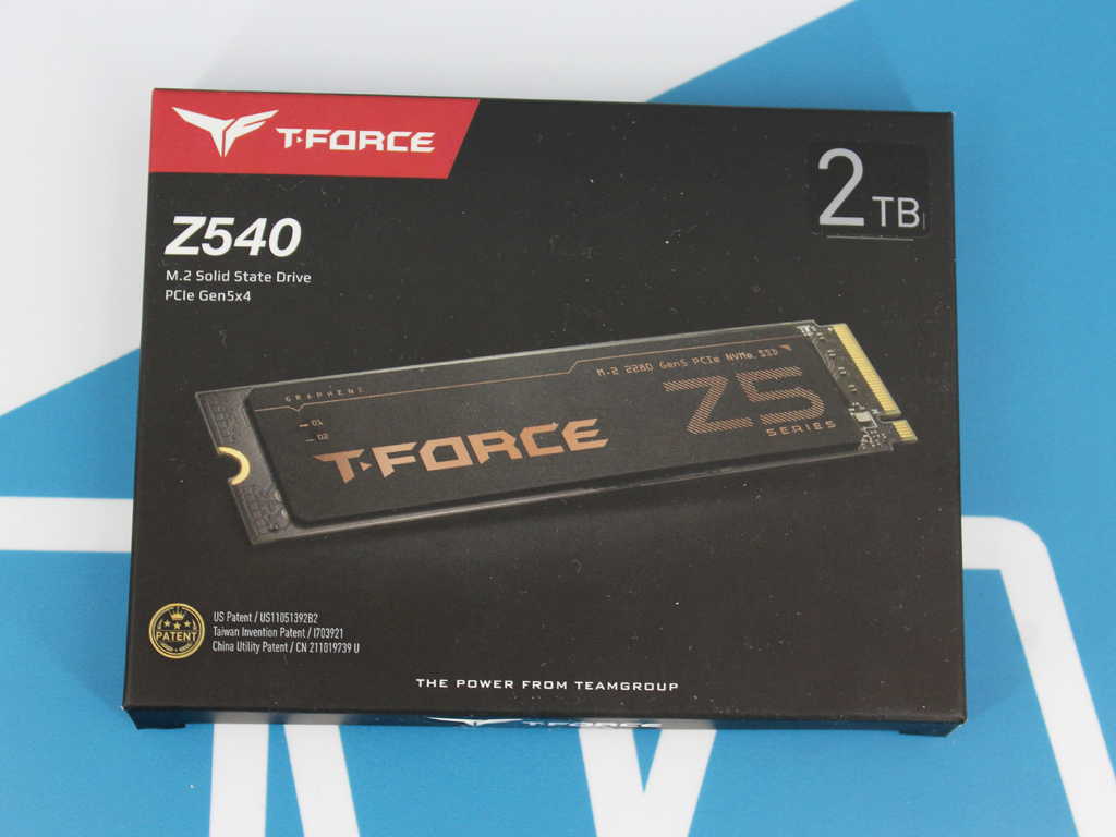 Die Z540 SSD gehört zu den schnellen Gen5-Drives von Hersteller TEAMGROUP.