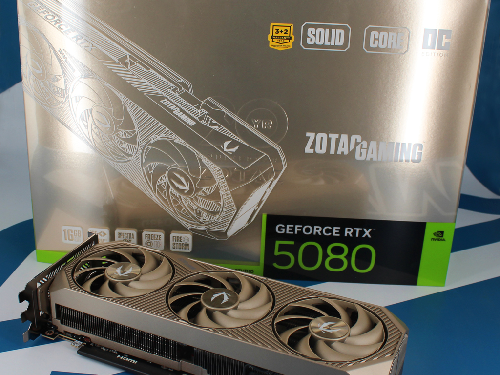 ZOTAC RTX 5080 SOLID CORE OC 20th Anniversary Edition