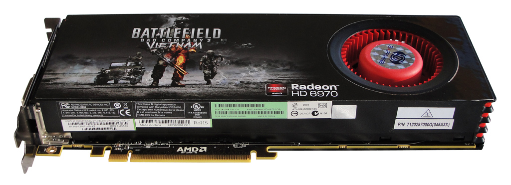 Sapphires Radeon HD 6970 BFBC2 Vietnam Game Edition im Überblick.