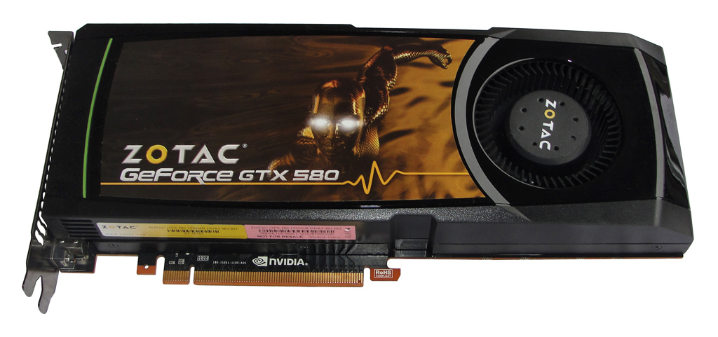 ZOTACs GeForce GTX 580 mit 1536 MB GDDR5 im Überblick.