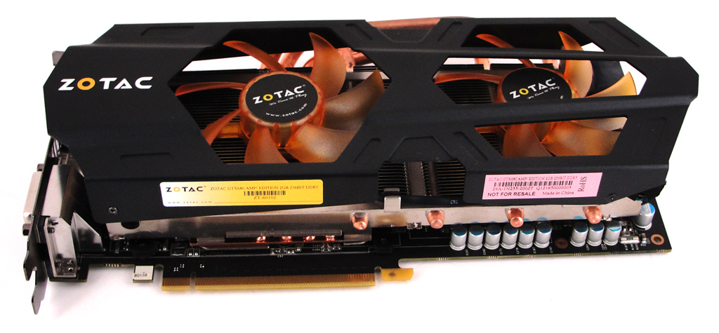 Die ZOTAC GeForce GTX 680 AMP! Edition im Überblick.