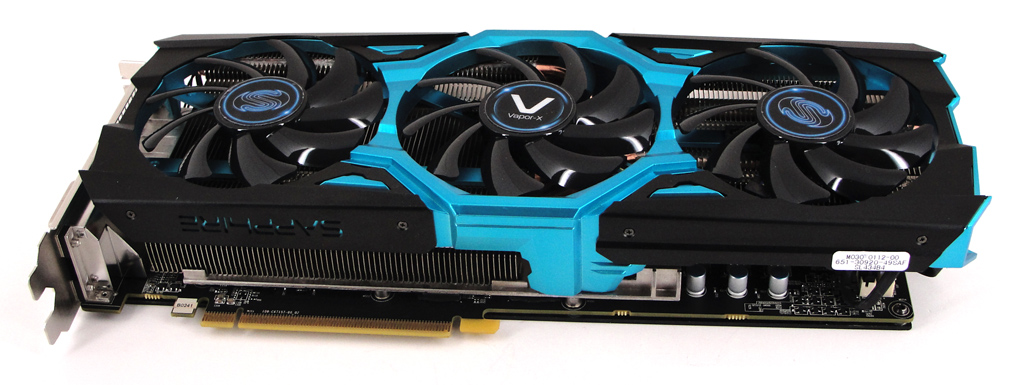 Die Sapphire Vapor-X Radeon R9 290X Tri-X auf einen Blick.