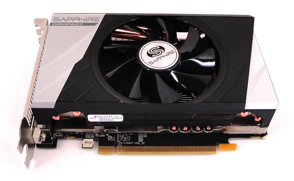 Kompaktes Design: Die R9 285 ITX Compact OC von Sapphire.