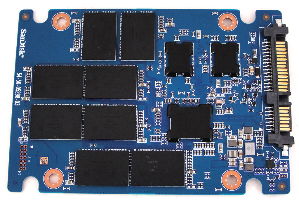 Das PCB der X400 ist nur einseitig bestückt.