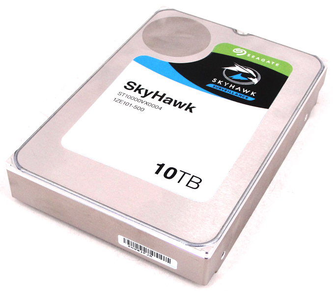 Die Seagate SkyHawk HDD mit 10 TB wusste in der Praxis durchaus zu überzeugen.