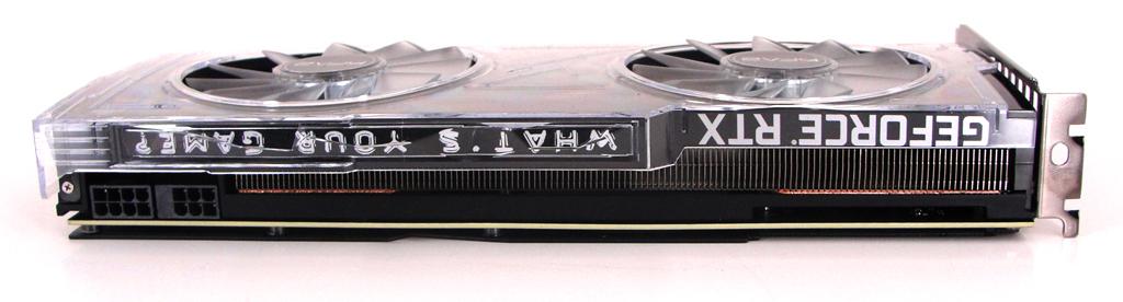 Die KFA2 GeForce RTX 2070 OC kommt mit einem Dual-Slot-Kühler.