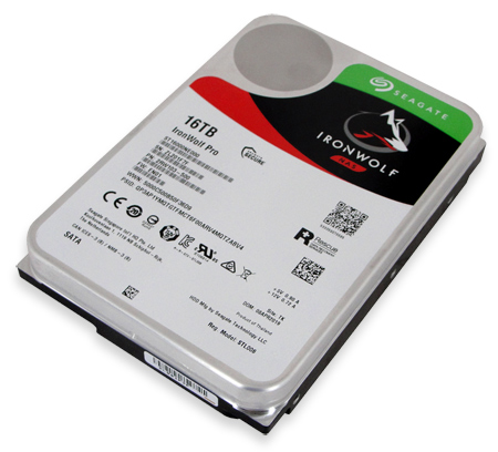 Seagate IronWolf Pro NAS HDD mit 16 TB