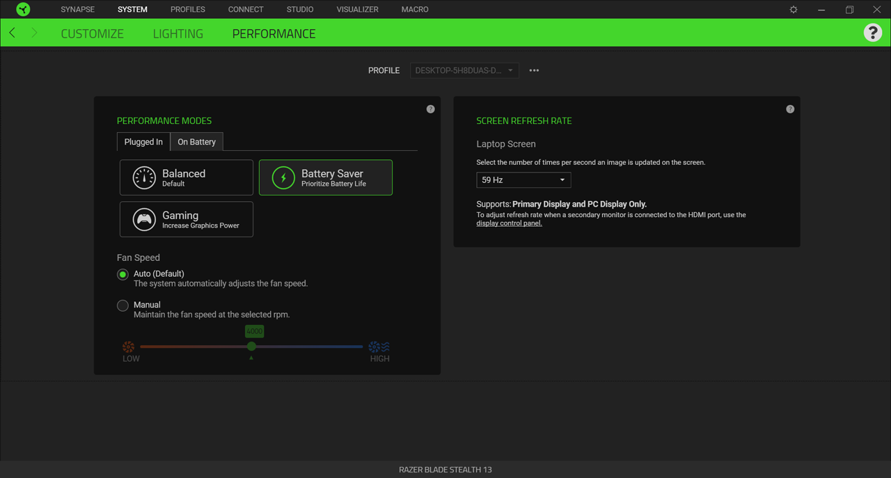 Razer-Software.