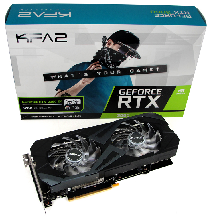 KFA2 GeForce RTX 3060 EX (1-Click OC) im Test