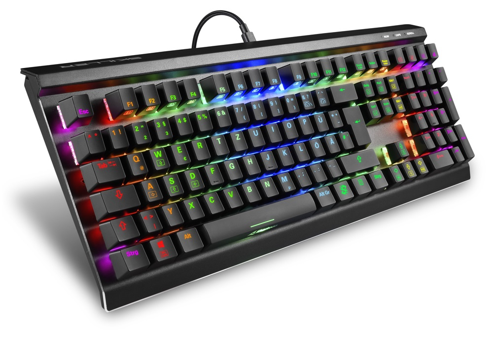 Sharkoon SKILLER SGK60, die mechanische Gaming-Tastatur mit Kailh-BOX-Schaltern