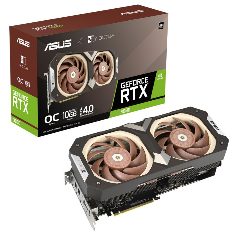 Ankündigung der ASUS GeForce RTX 3080 Noctua Edition Grafikkarte