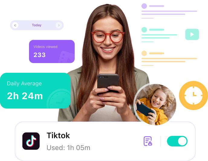 Überwachen Sie die TikTok-Aktivitäten Ihrer Kinder mit FamiSafe.